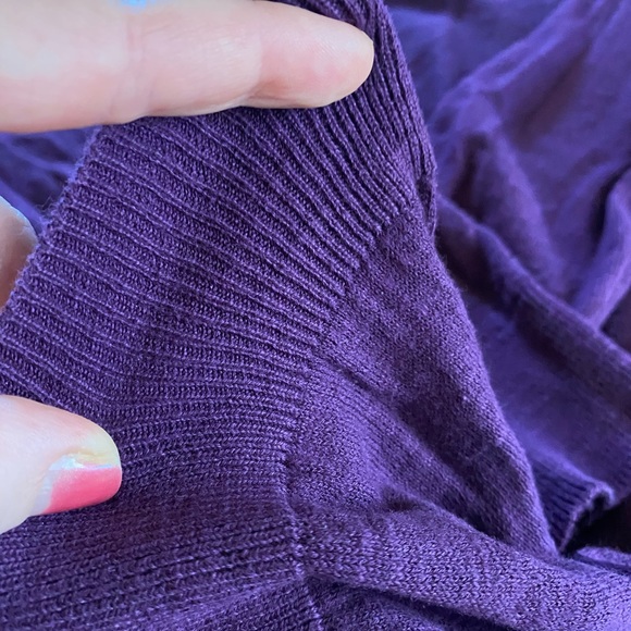 H&M Basic thin purple sweater - Picture 12 of 16